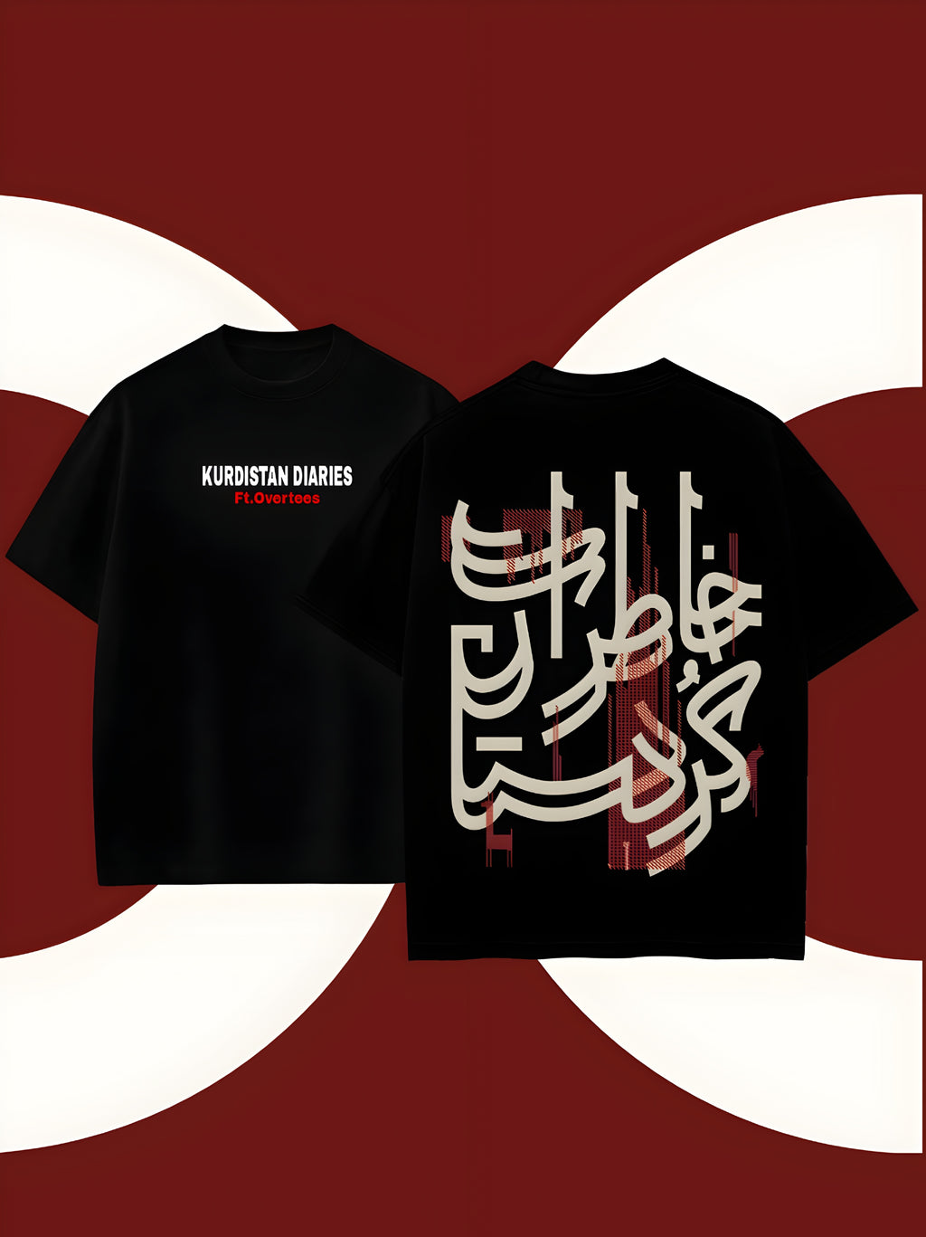 Kurdistan Diaries Ft. Overtees Graphic Tee