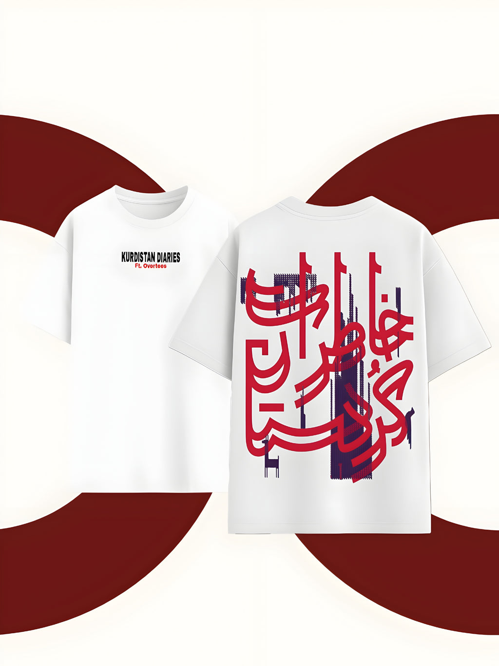 Kurdistan Diaries Ft. Overtees Graphic Tee