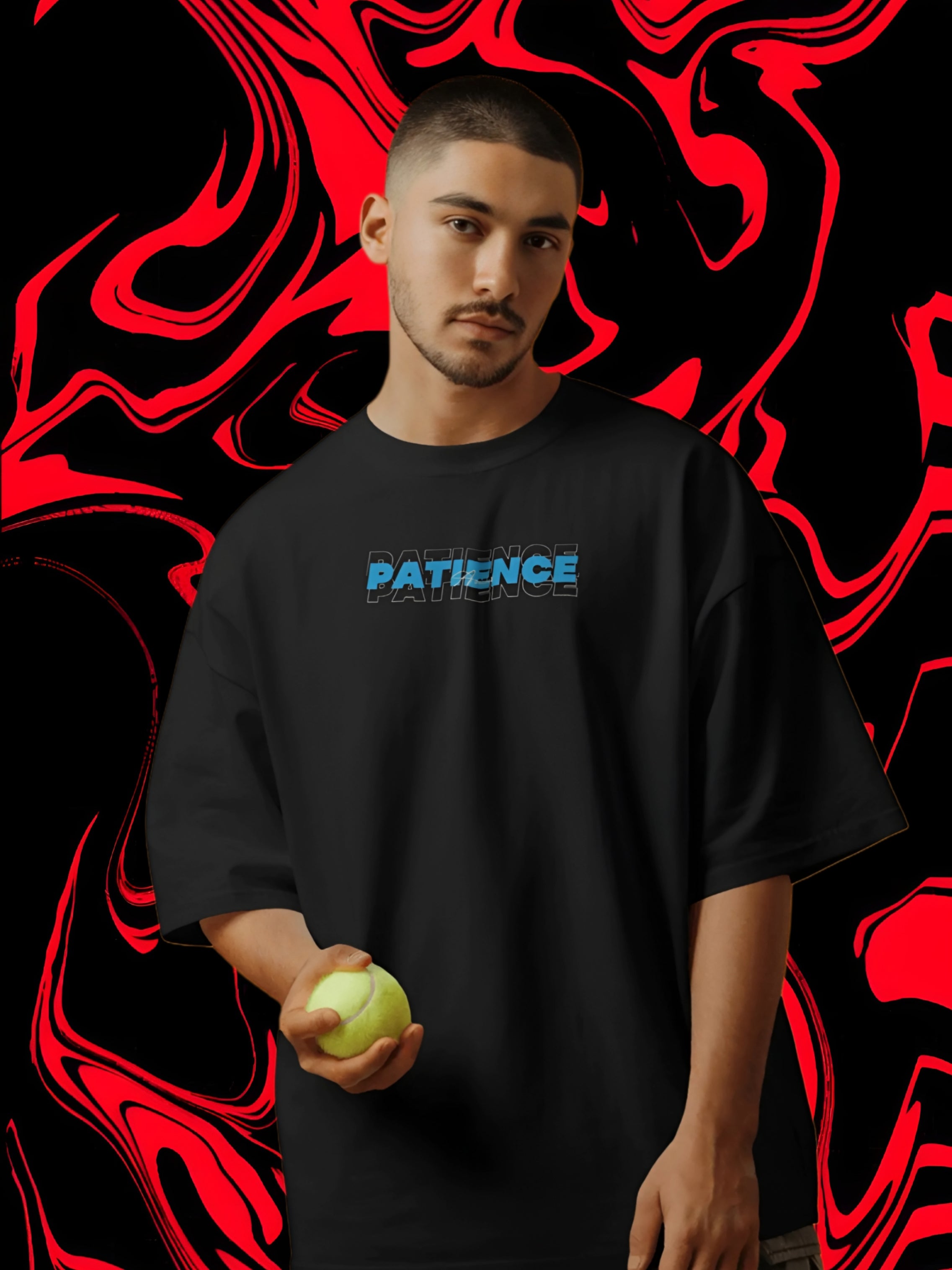 Overtees Classic Cotton T-Shirt Black